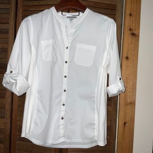 Rebecca Malone White Blouse